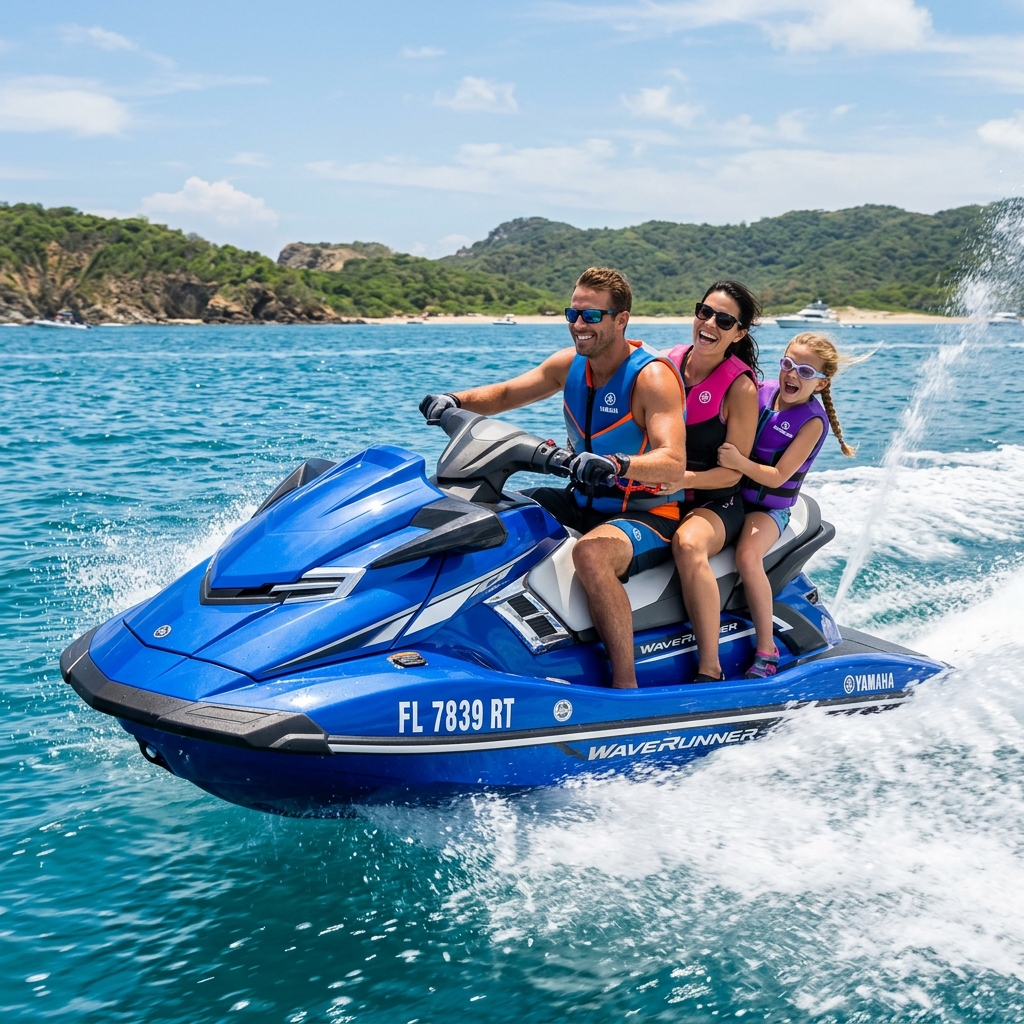 3-Seater Jet Ski Front